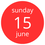 sunday 15 june