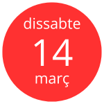 dissabte 14 març