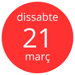 Dissabte 21 març